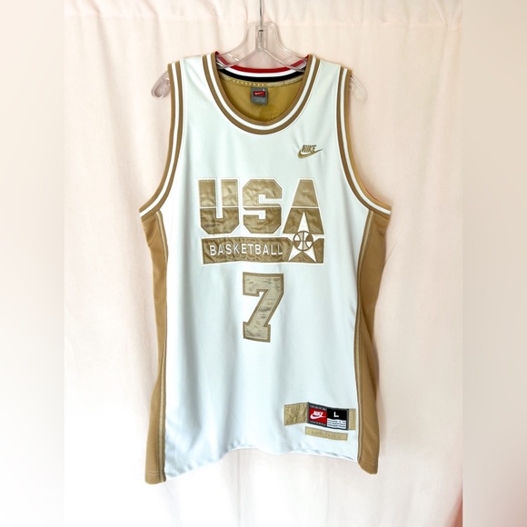 Nike Other - Vintage 1992 Larry Bird Olympic Dream Team Jersey Size L